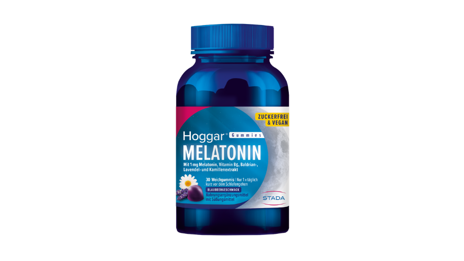 Hoggar Melatonin Gummies Packung
